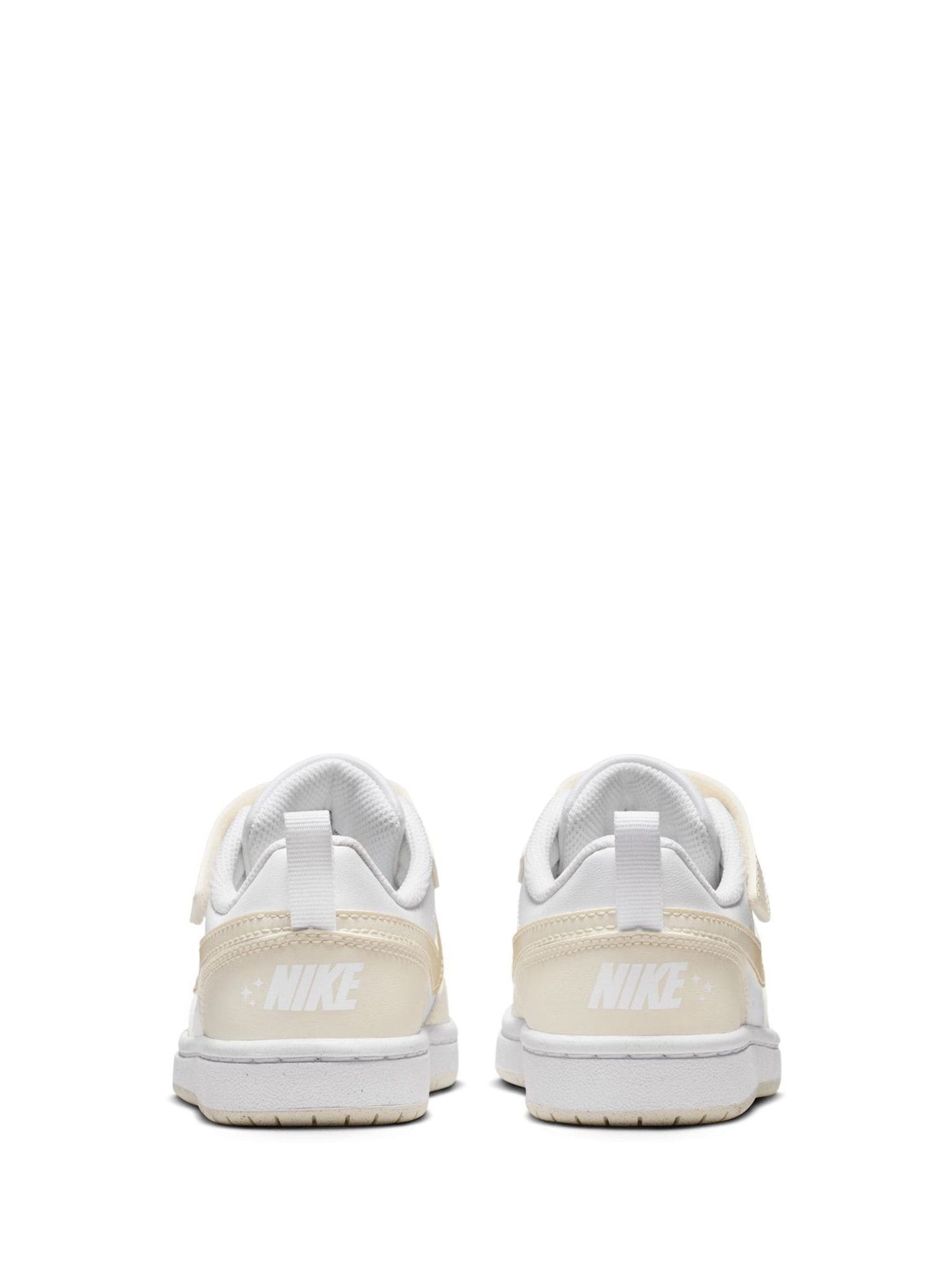 Nike White Junior Court Borough Low Trainers image 5