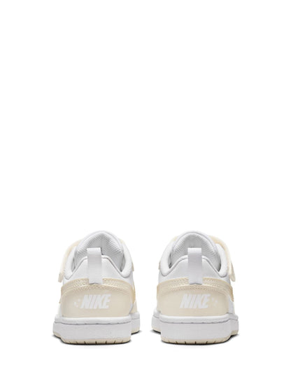 Nike White Junior Court Borough Low Trainers image 5