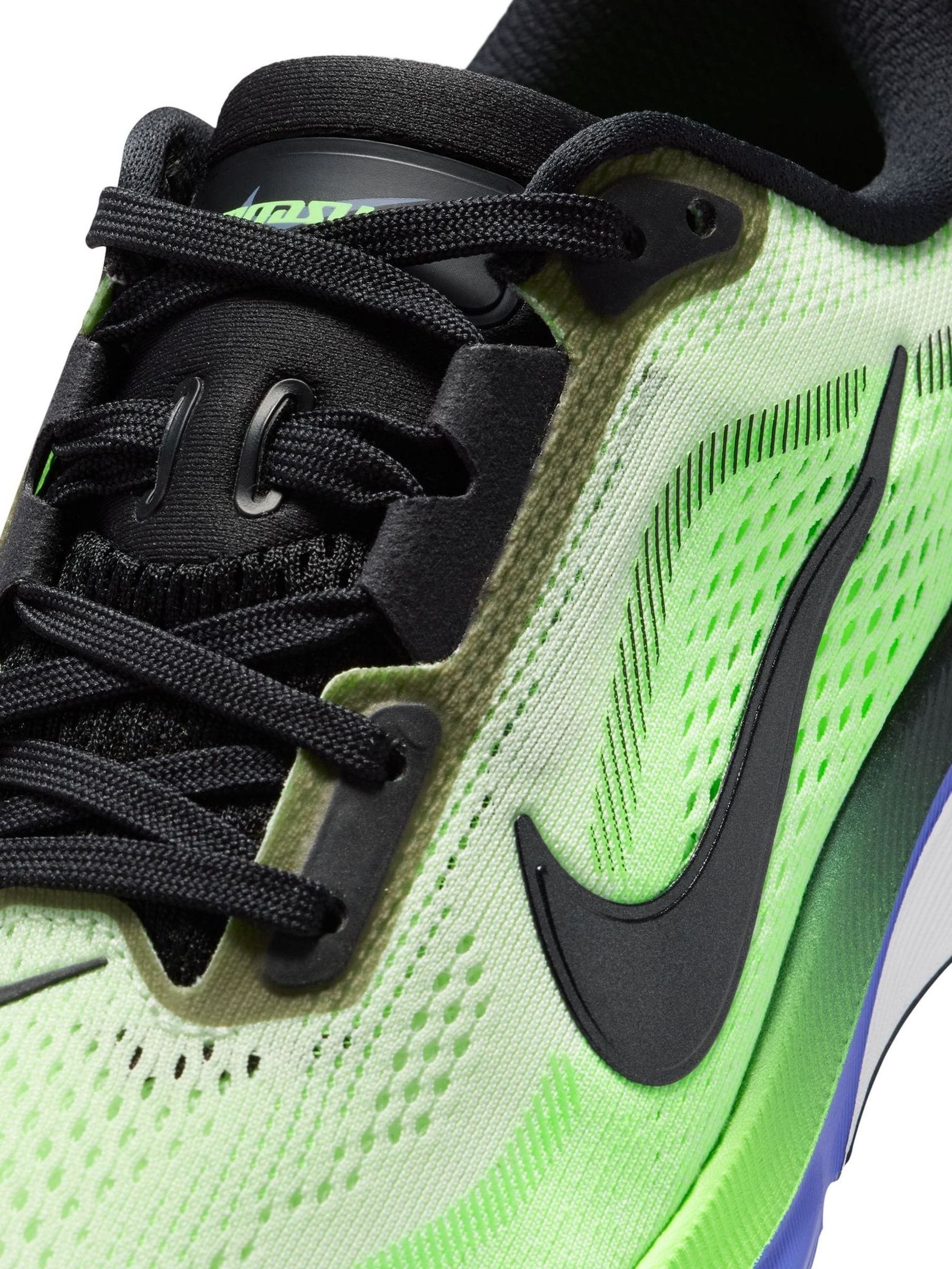 Nike Green Volt Pegasus 42 Road Running Trainers image 6