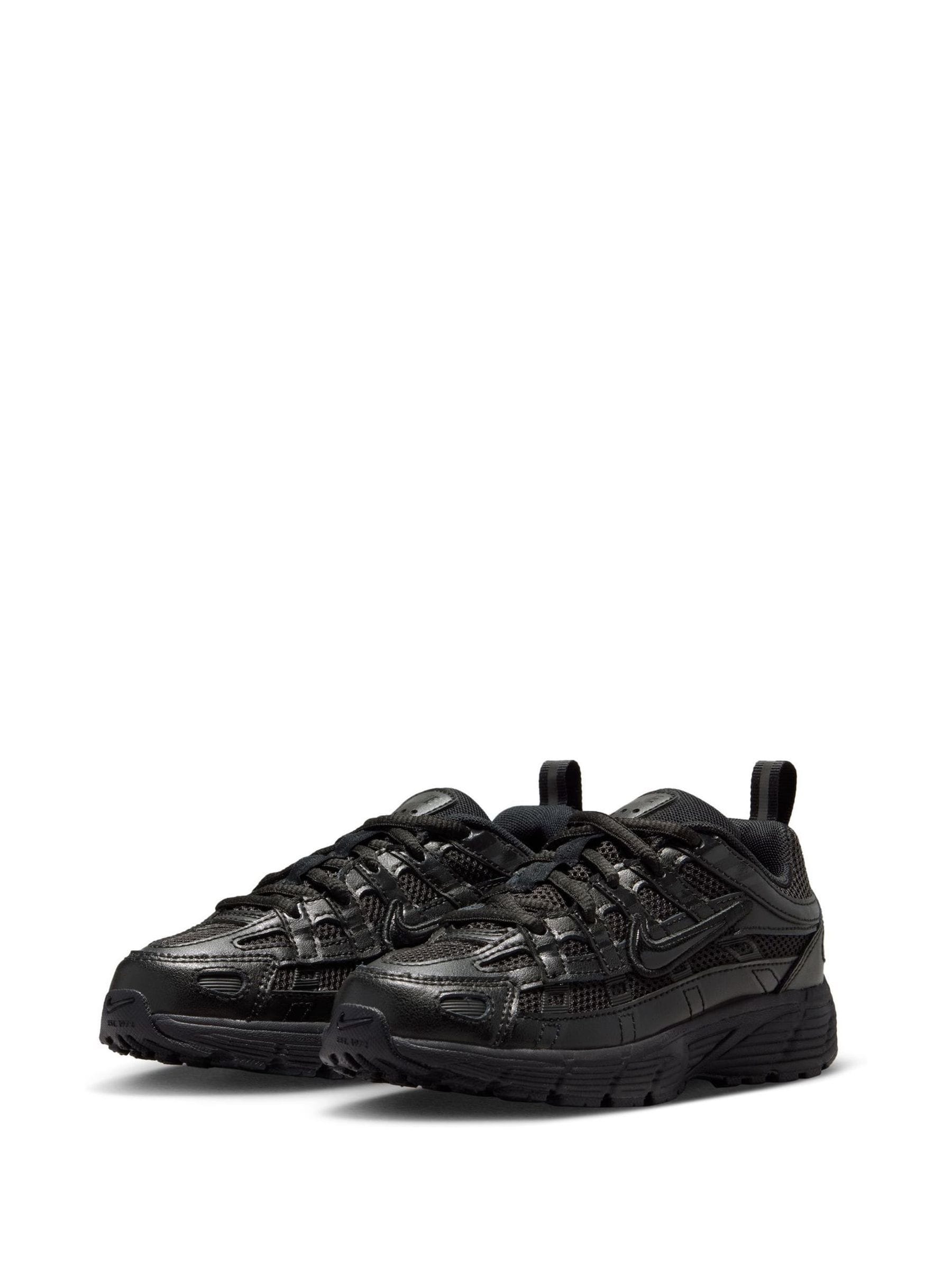 Nike Black/Grey Junior P6000 Trainers image 2