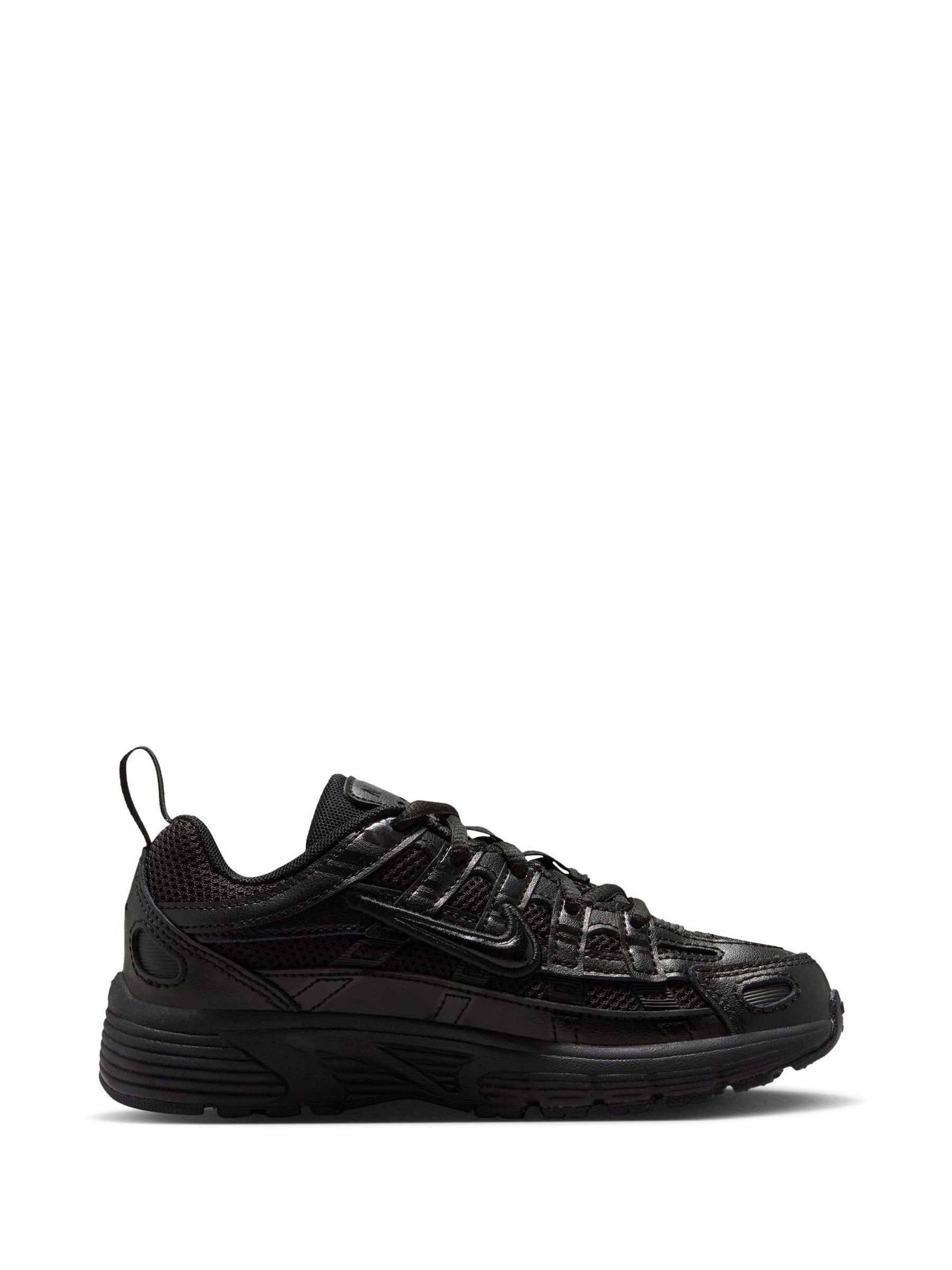 Nike Black/Grey Junior P6000 Trainers image 3