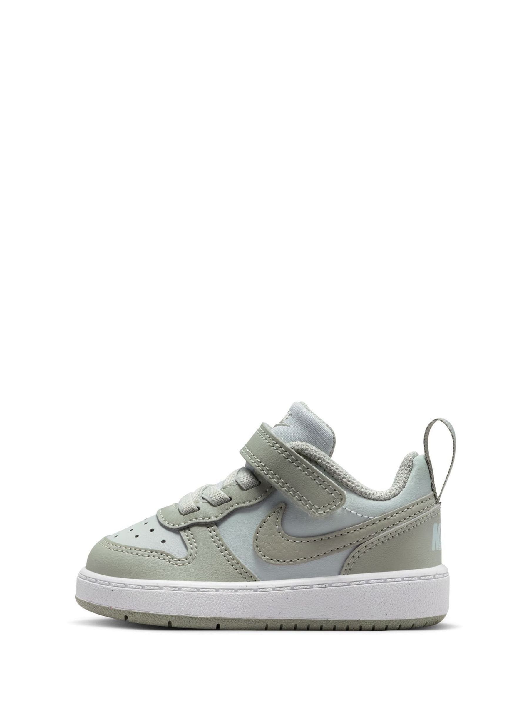 Nike Green Infant Court Borough Low Recraft Trainers image 2