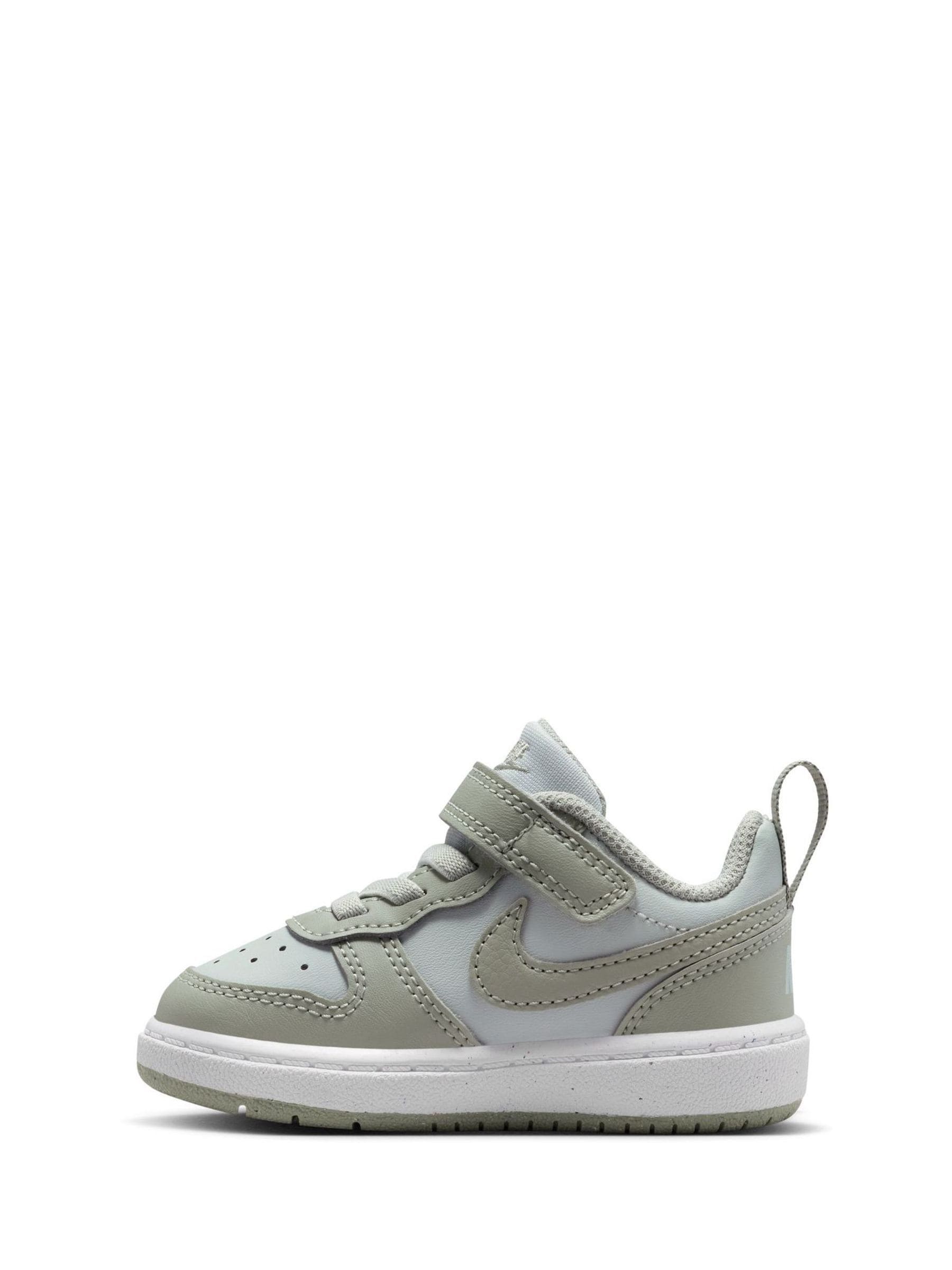 Nike Green Infant Court Borough Low Recraft Trainers image 4