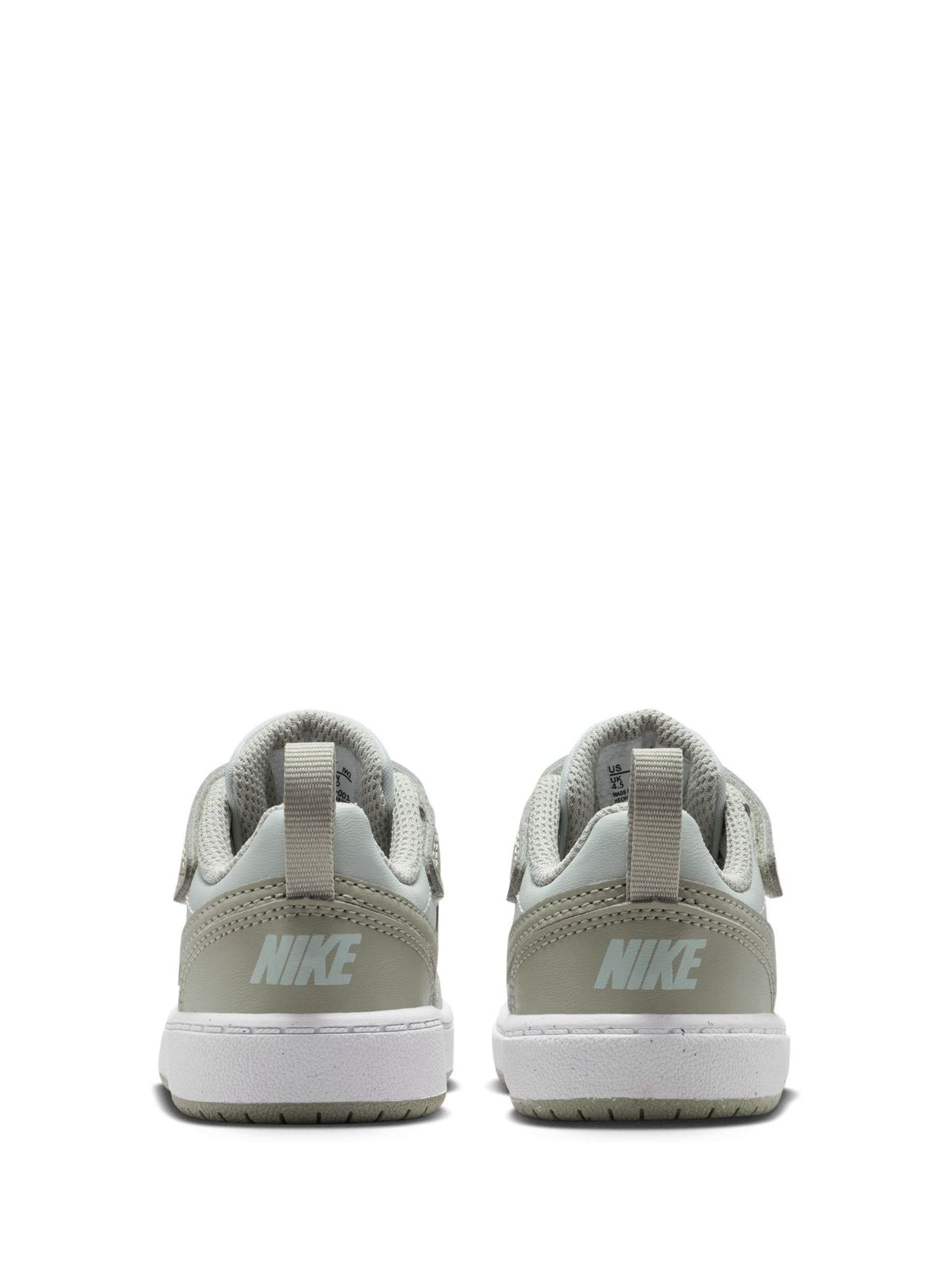 Nike Green Infant Court Borough Low Recraft Trainers image 6