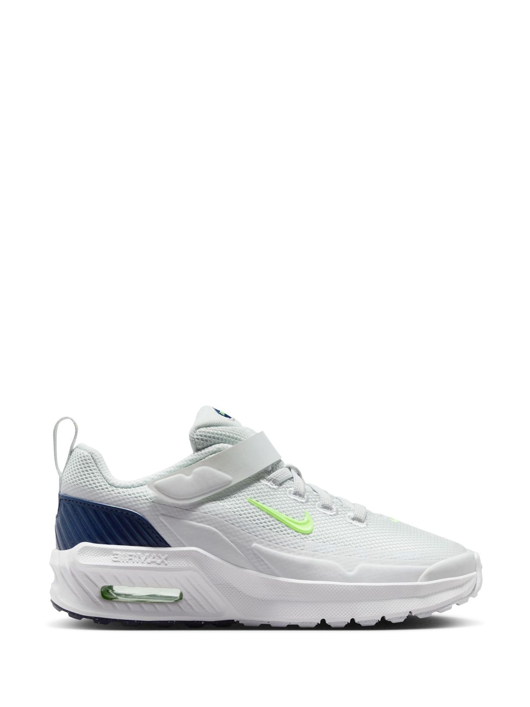 Nike Grey/White Volt Junior Air Max Bia Trainers image 1