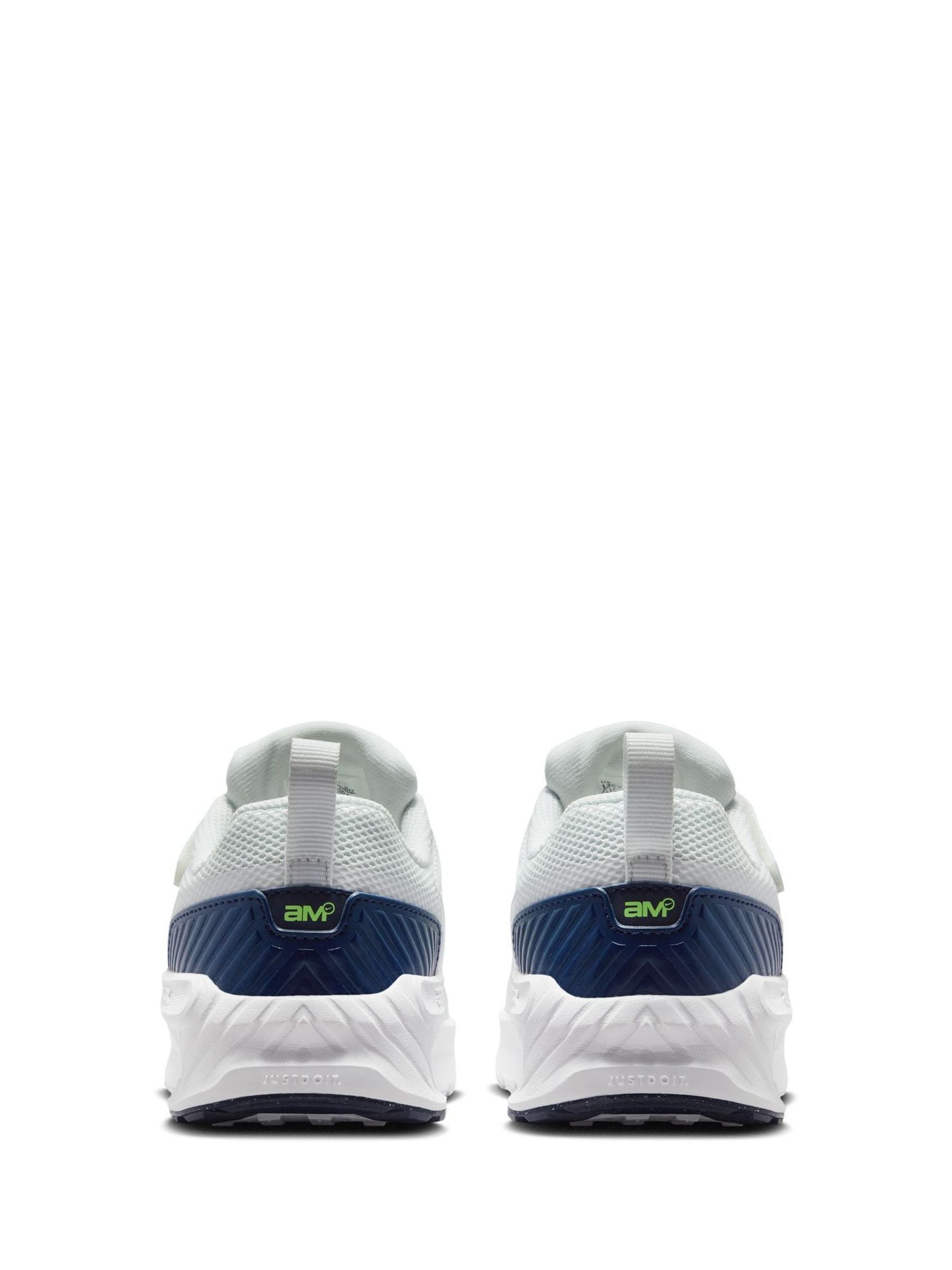 Nike Grey/White Volt Junior Air Max Bia Trainers image 4