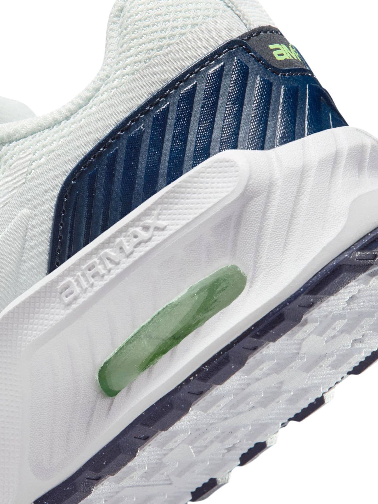 Nike Grey/White Volt Junior Air Max Bia Trainers image 7