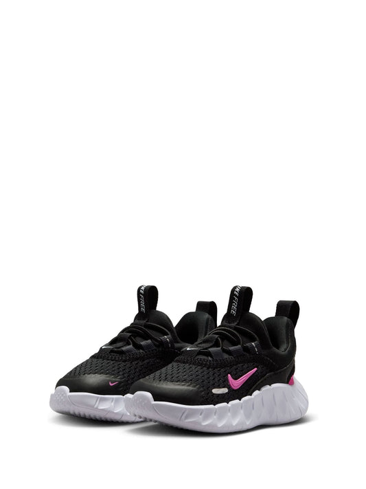 Nike Black/Pink Free Ride Baby/Toddler Trainers image 2