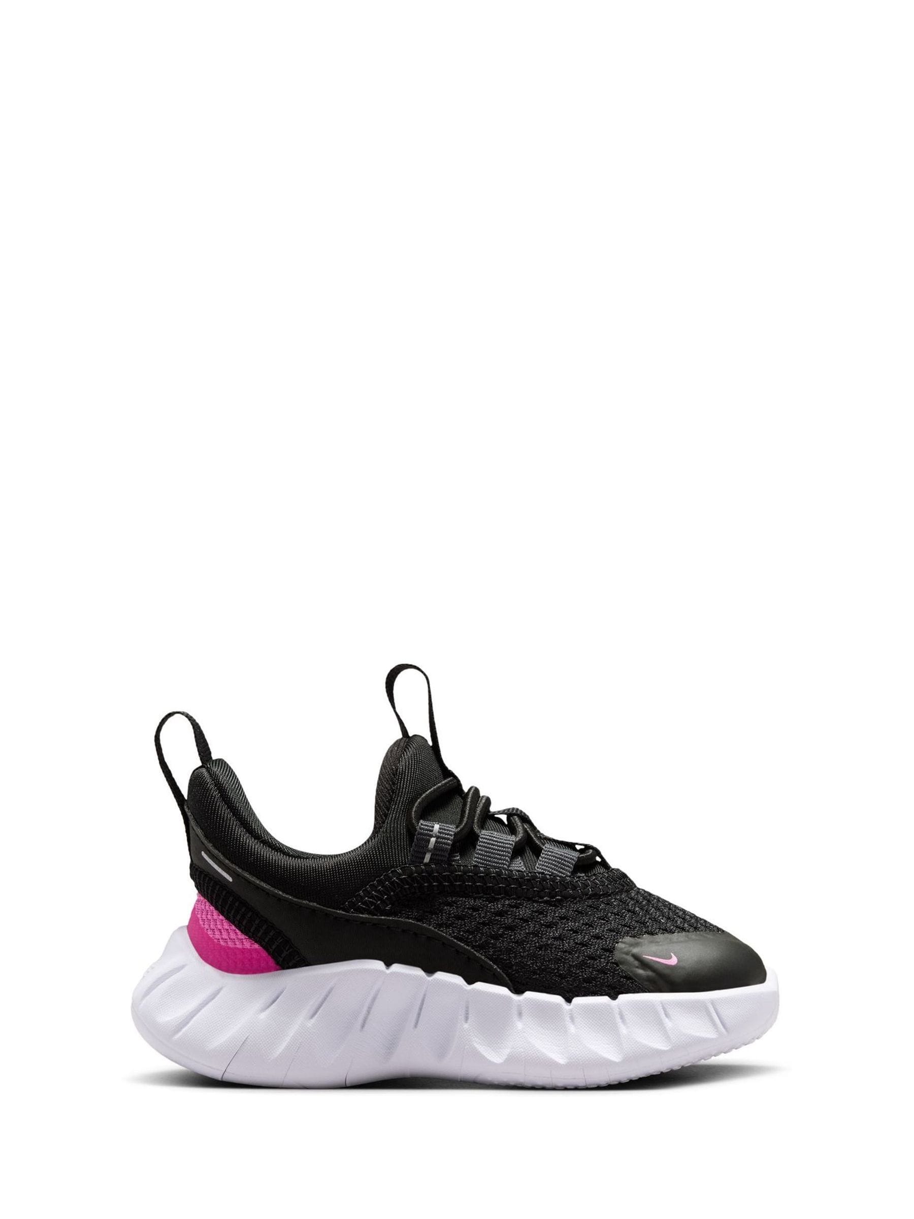 Nike Black/Pink Free Ride Baby/Toddler Trainers image 3