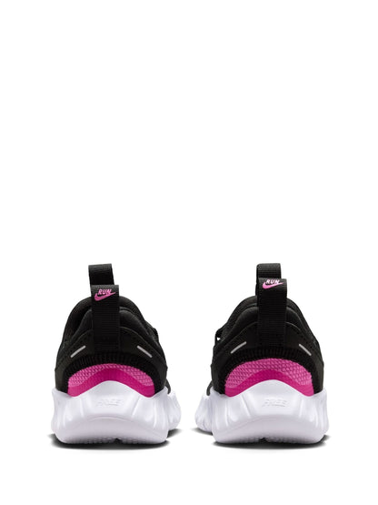 Nike Black/Pink Free Ride Baby/Toddler Trainers image 4