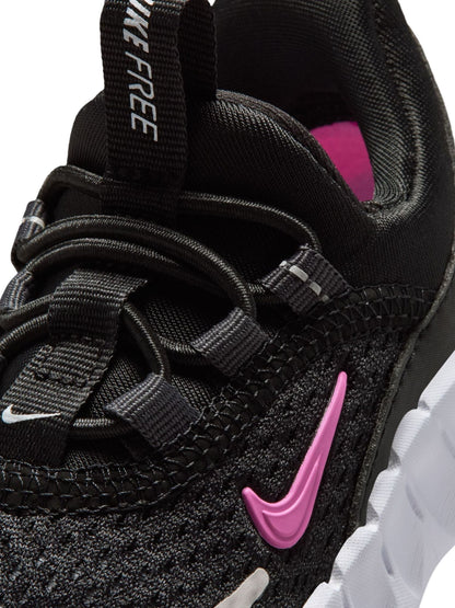 Nike Black/Pink Free Ride Baby/Toddler Trainers image 6