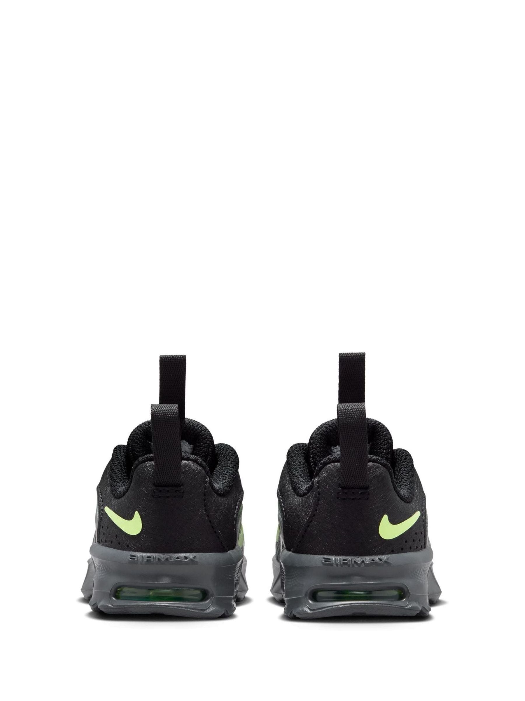 Nike Black Yellow Infant Air Max Fire Trainers image 4