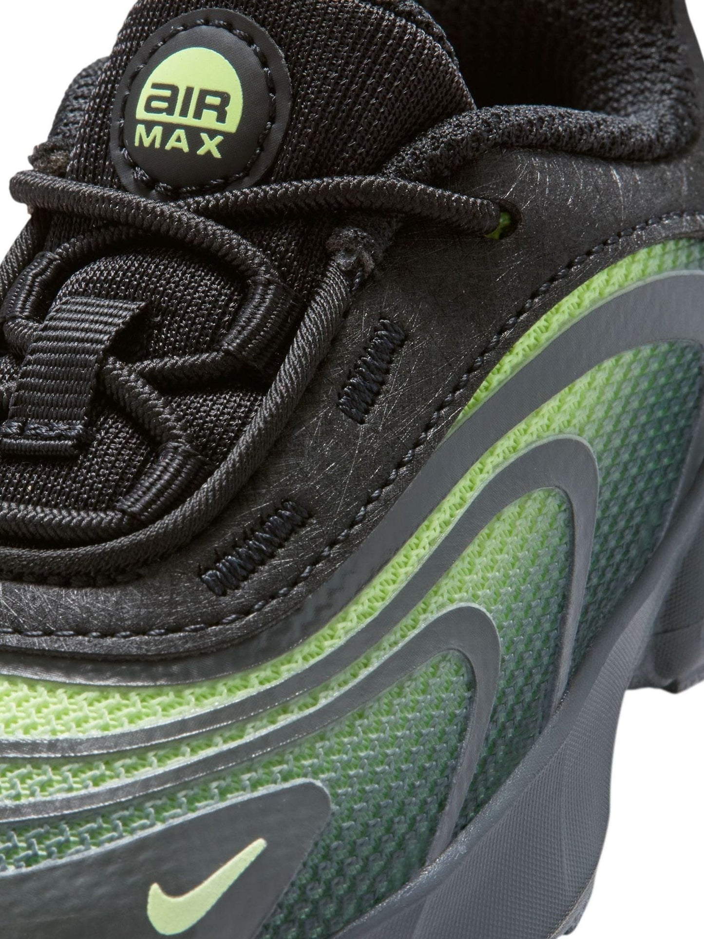 Nike Black Yellow Infant Air Max Fire Trainers image 6