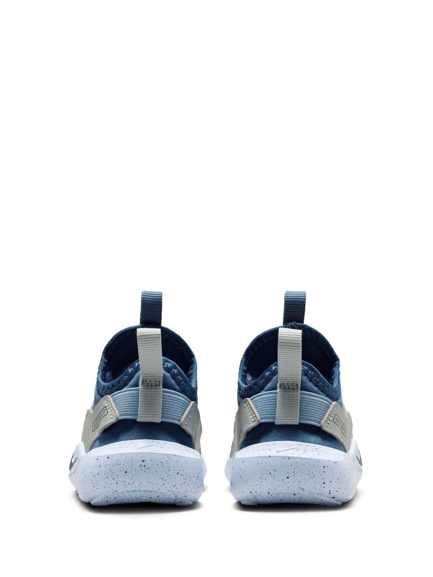 Nike Navy Blue and Green Infant Flex Runner 4 Trainers image 4