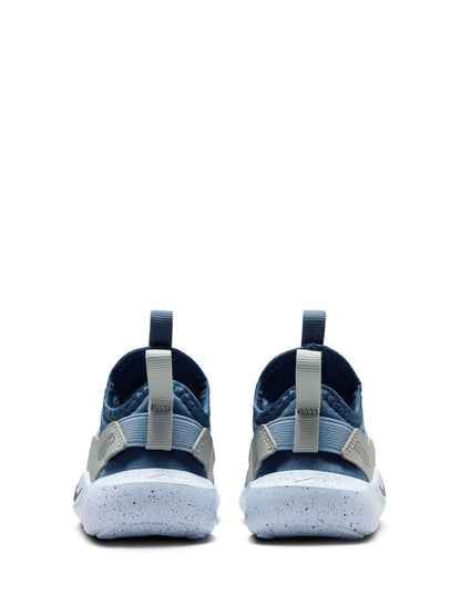 Nike Navy Blue and Green Infant Flex Runner 4 Trainers image 4