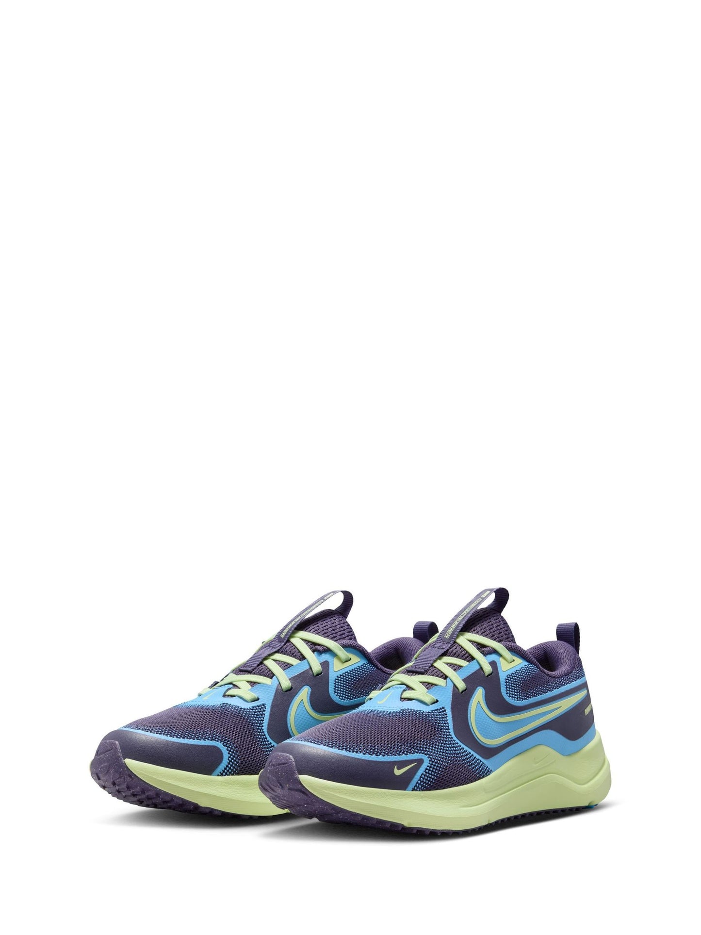 Nike Purple Blue Youth Cosmic Running Trainers image 5