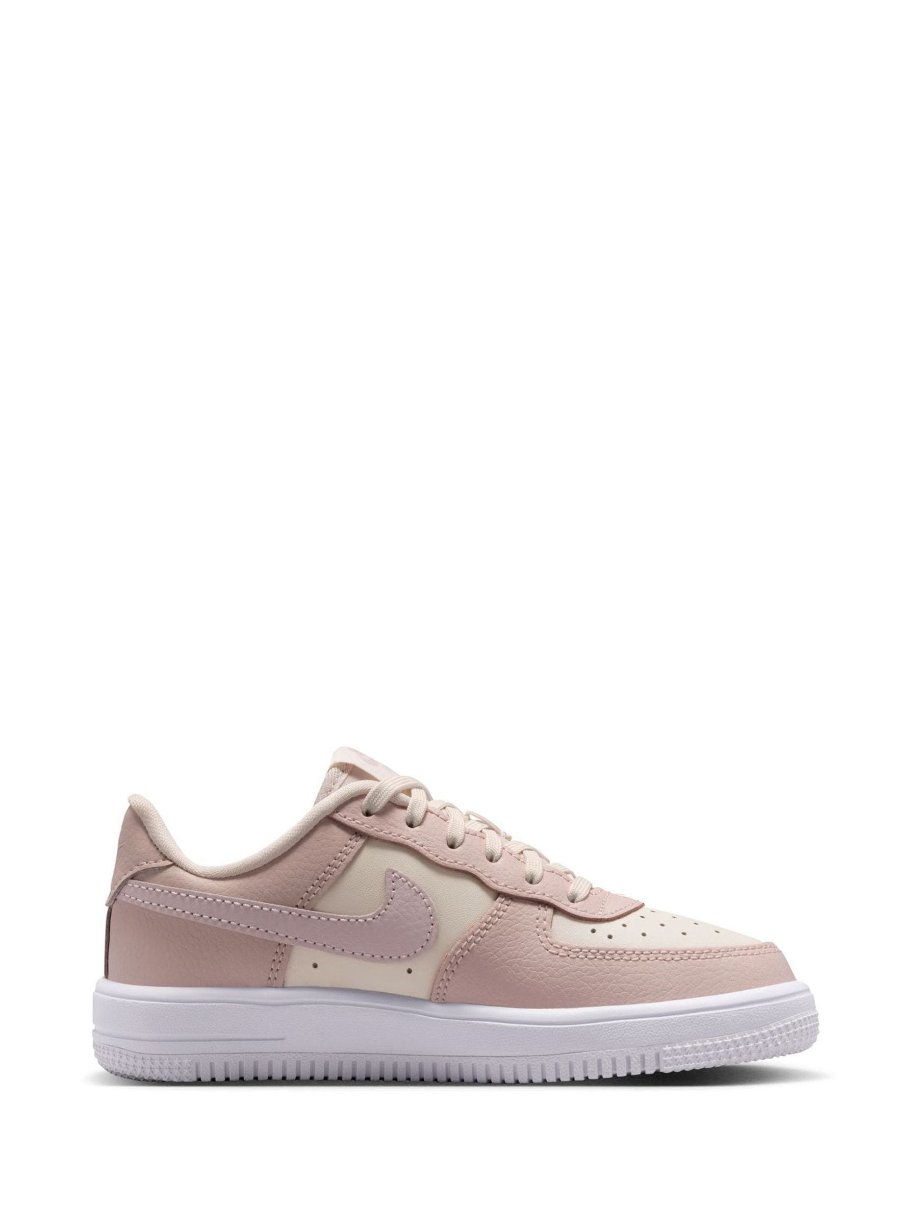 Nike Pink Junior Air Force 1 Trainers image 3