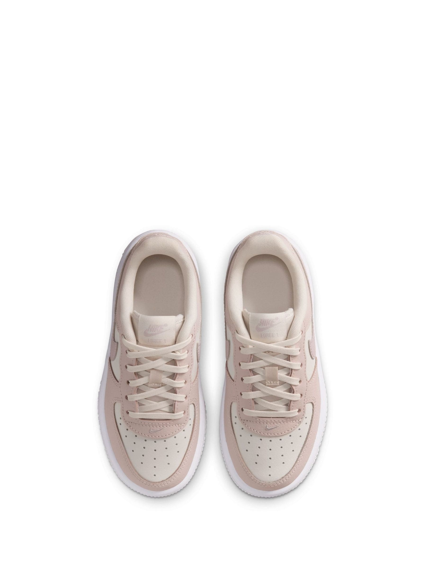 Nike Pink Junior Air Force 1 Trainers image 6
