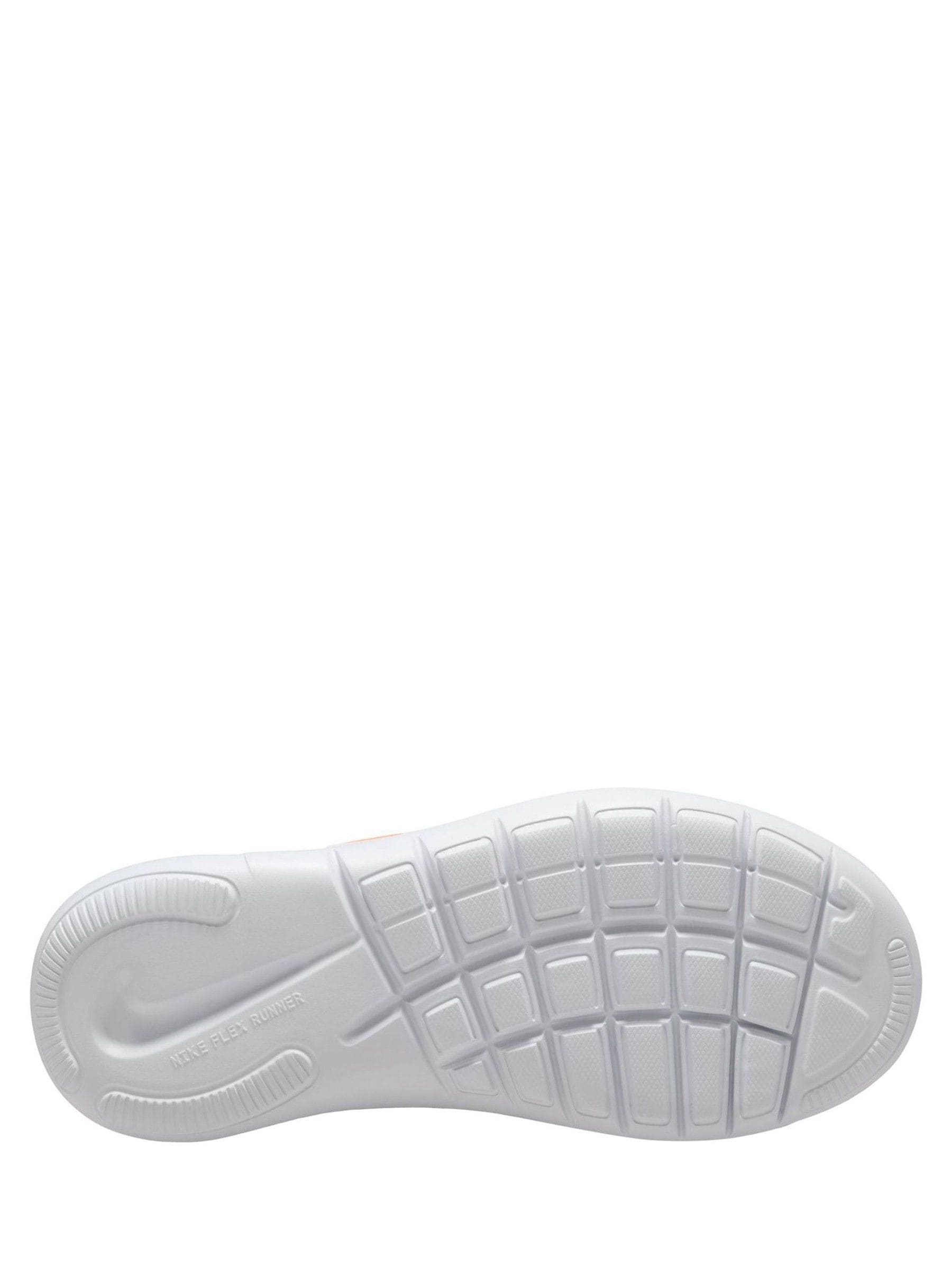Nike Black Orange Youth Flex Runner 4 Trainers image 4
