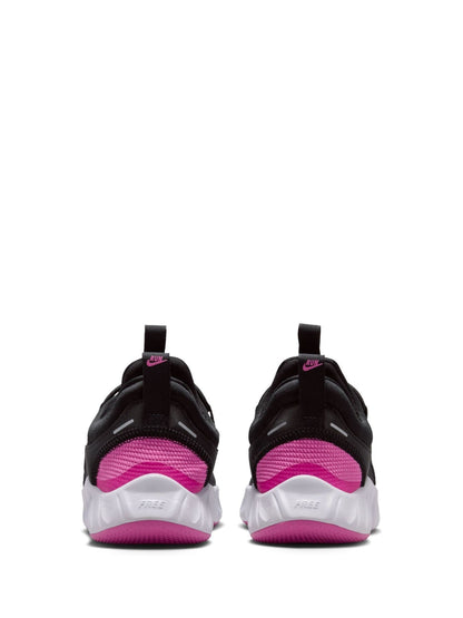 Nike Black/Pink Junior Free Ride Trainers image 4