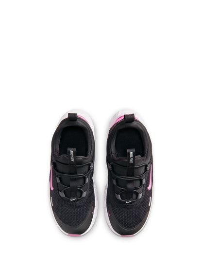 Nike Black/Pink Junior Free Ride Trainers image 8