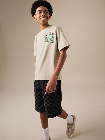 Dsiney Kidz - Stone Back Print Short Sleeve Graphic T-Shirt (3-16yrs) image 2