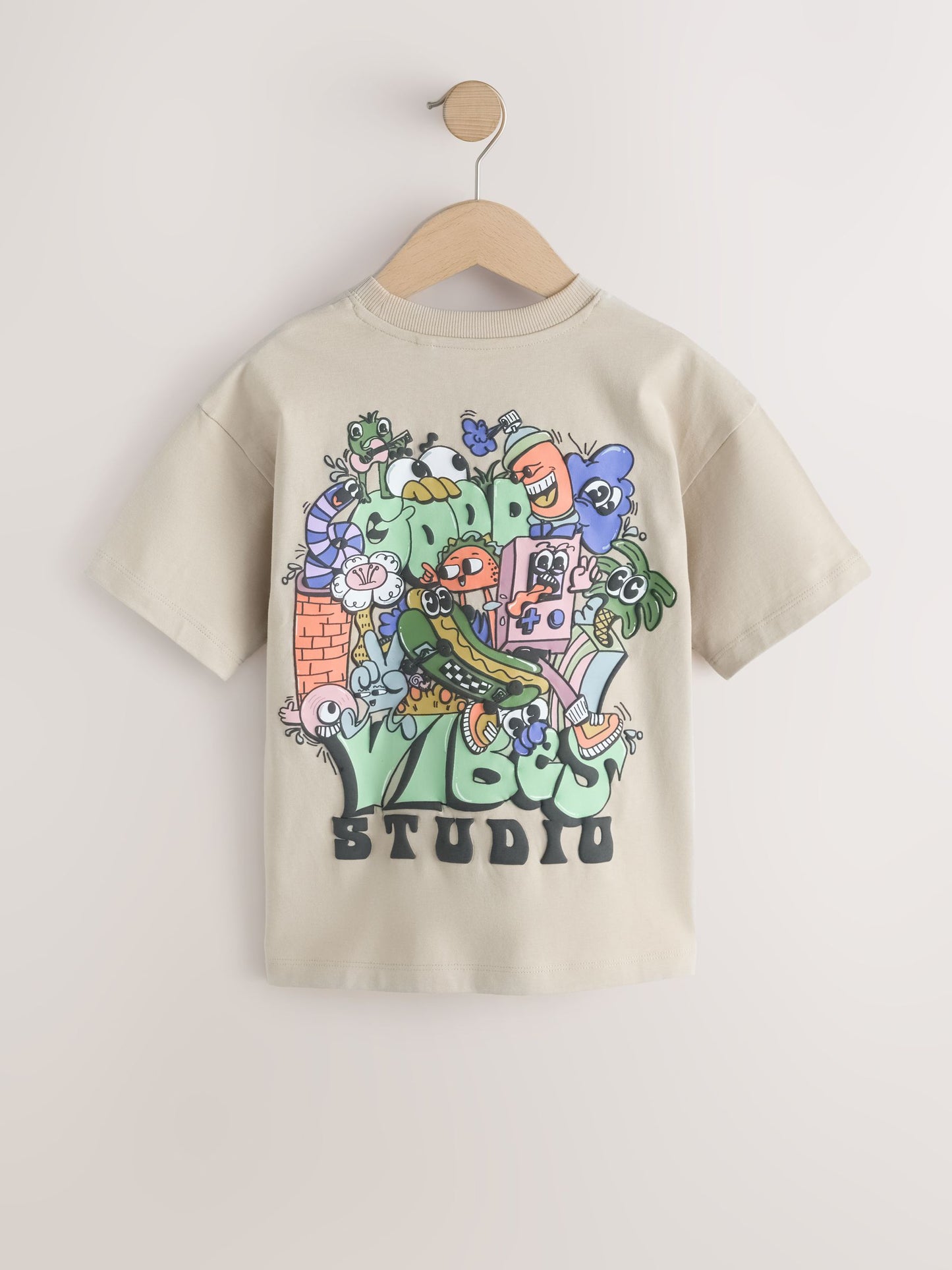 Dsiney Kidz - Stone Back Print Short Sleeve Graphic T-Shirt (3-16yrs) image 6