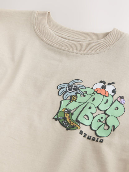 Dsiney Kidz - Stone Back Print Short Sleeve Graphic T-Shirt (3-16yrs) image 7