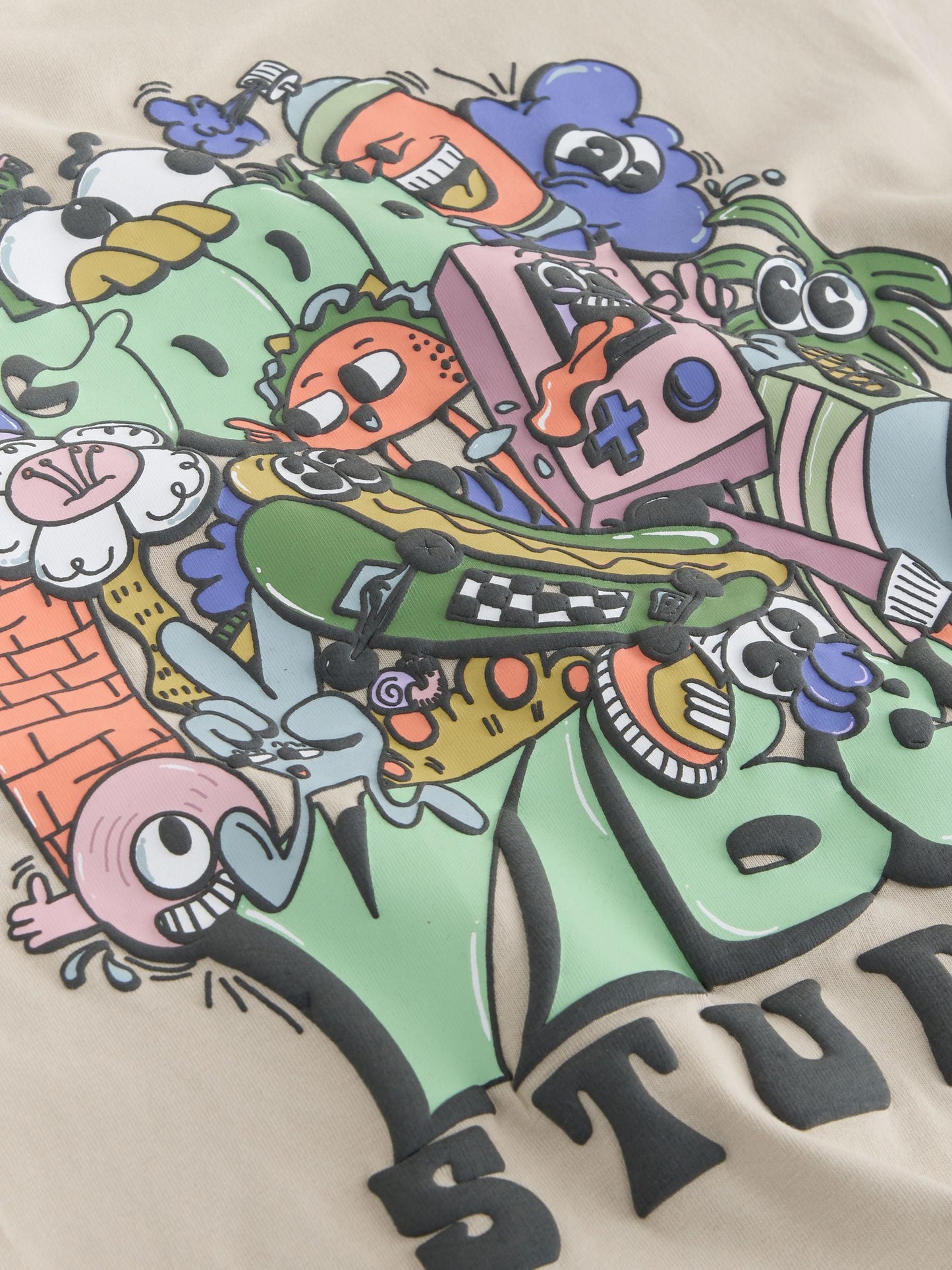 Dsiney Kidz - Stone Back Print Short Sleeve Graphic T-Shirt (3-16yrs) image 8