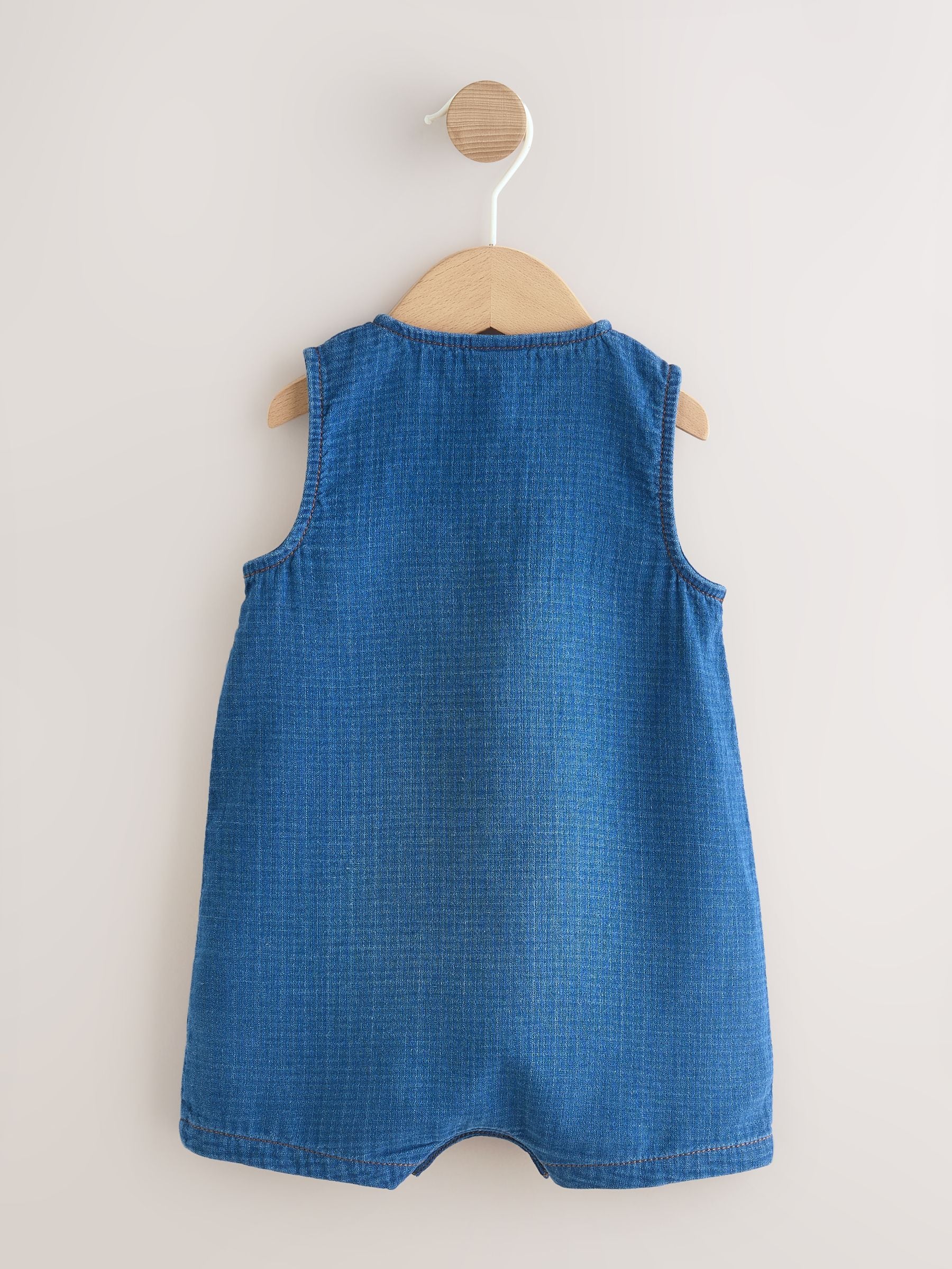 Navy Blue Jersey Baby Rompers (0mths-3yrs) image 3