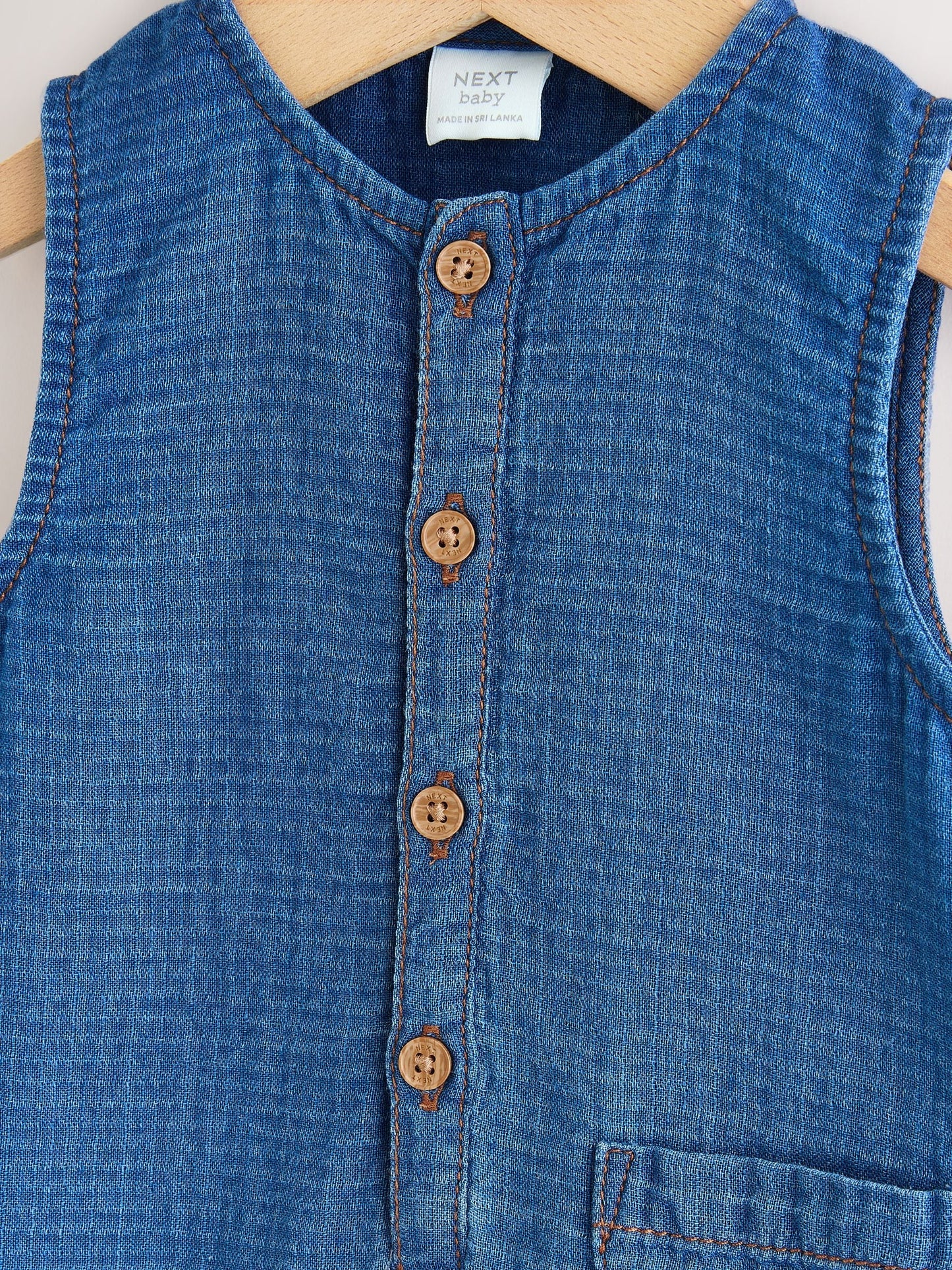 Navy Blue Jersey Baby Rompers (0mths-3yrs) image 5