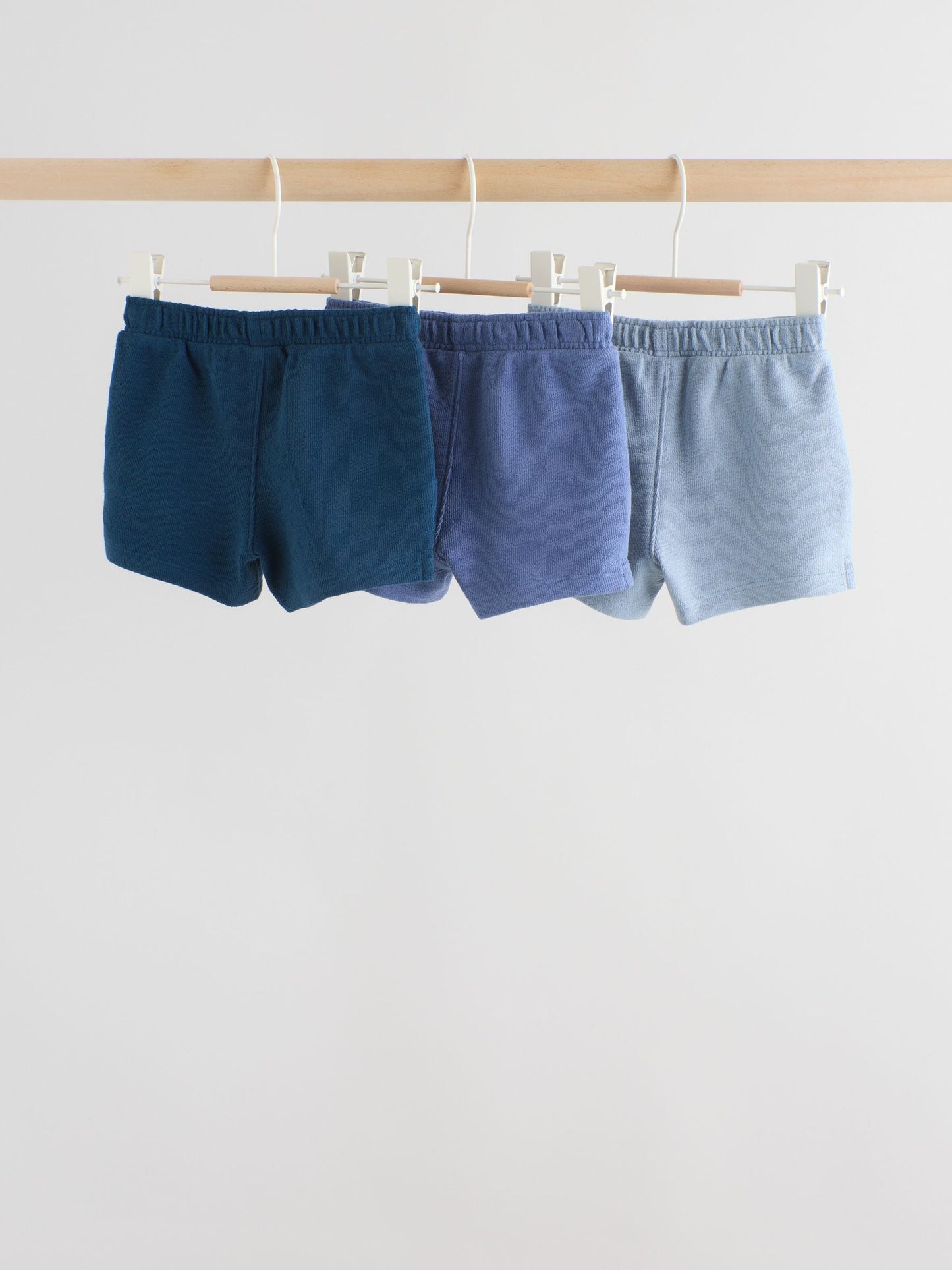 Dsiney Kidz - Blue Jersey Baby Shorts 3 Pack (0mths-2yrs) image 2