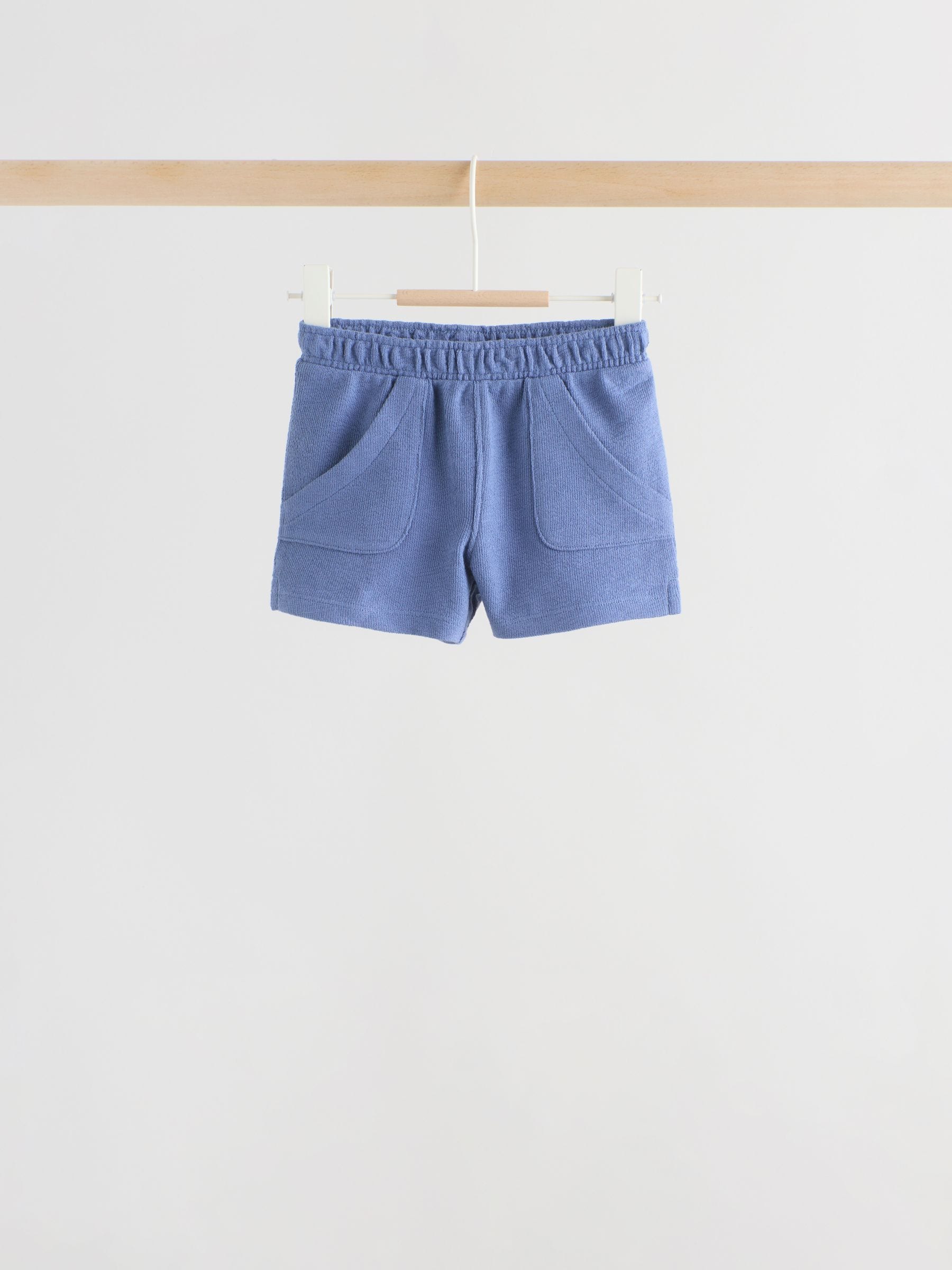 Dsiney Kidz - Blue Jersey Baby Shorts 3 Pack (0mths-2yrs) image 5