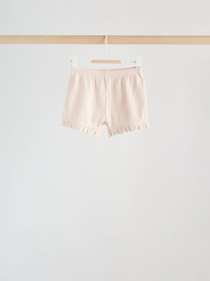 Pink Baby Shorts 4 Pack (0mths-2yrs) image 3