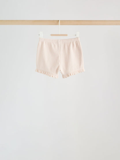 Pink Baby Shorts 4 Pack (0mths-2yrs) image 5
