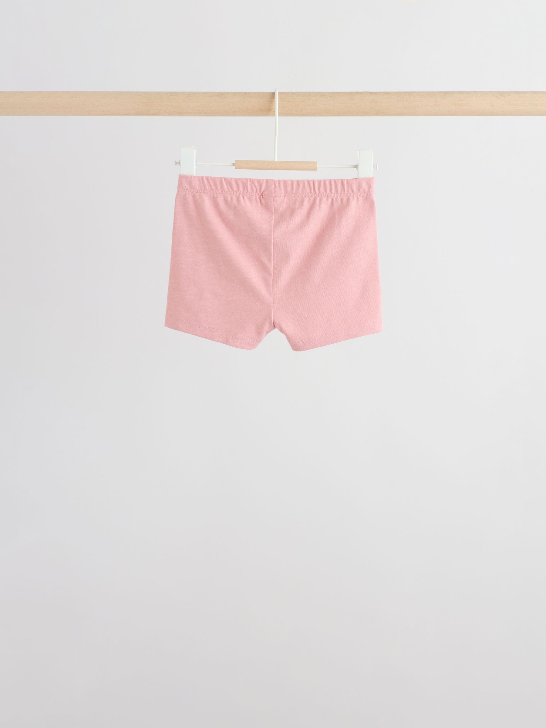 Pink Baby Shorts 4 Pack (0mths-2yrs) image 4