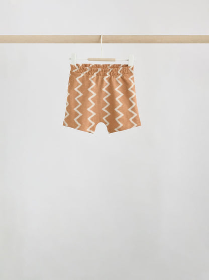 Dsiney Kidz - Grey/Blue Wave Print Tops and Shorts Baby Set 6 Piece (0mths-2yrs) image 5