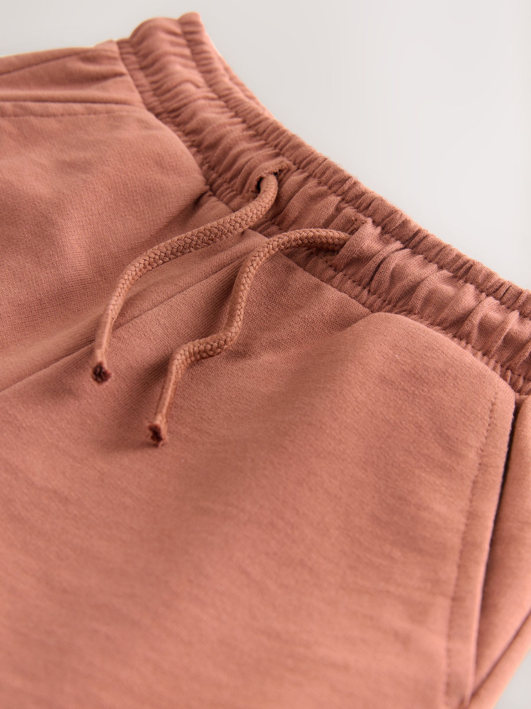 Rust Brown Jersey Shorts (3mths-7yrs) image 6