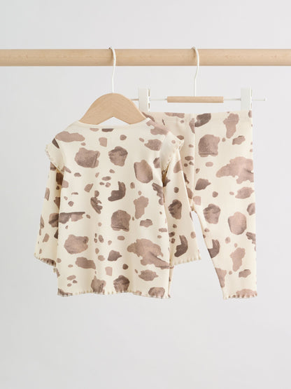 Brown Cow Baby Top and Leggings Set 2 Piece (0mths-2yrs) image 7