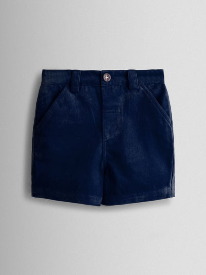 Dsiney Kidz - JoJo Maman Bébé Mid Blue Twill Chino Shorts image 1
