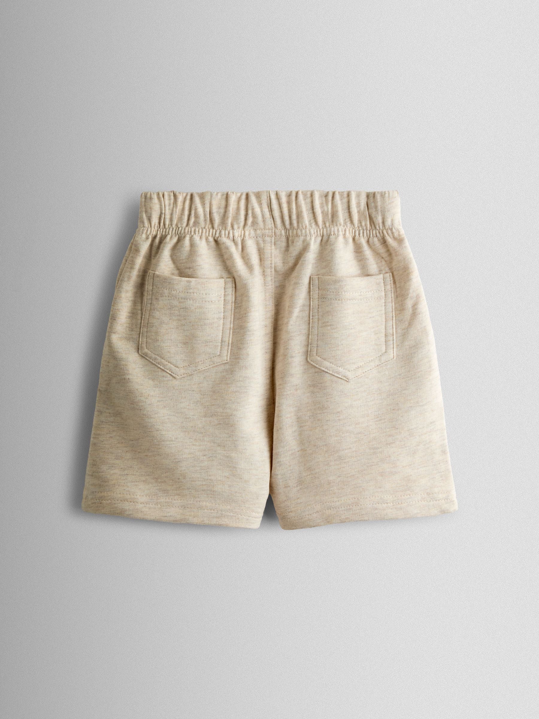 Dsiney Kidz - JoJo Maman Bébé Natural 2-Pack Checkerboard & Plain Shorts image 5