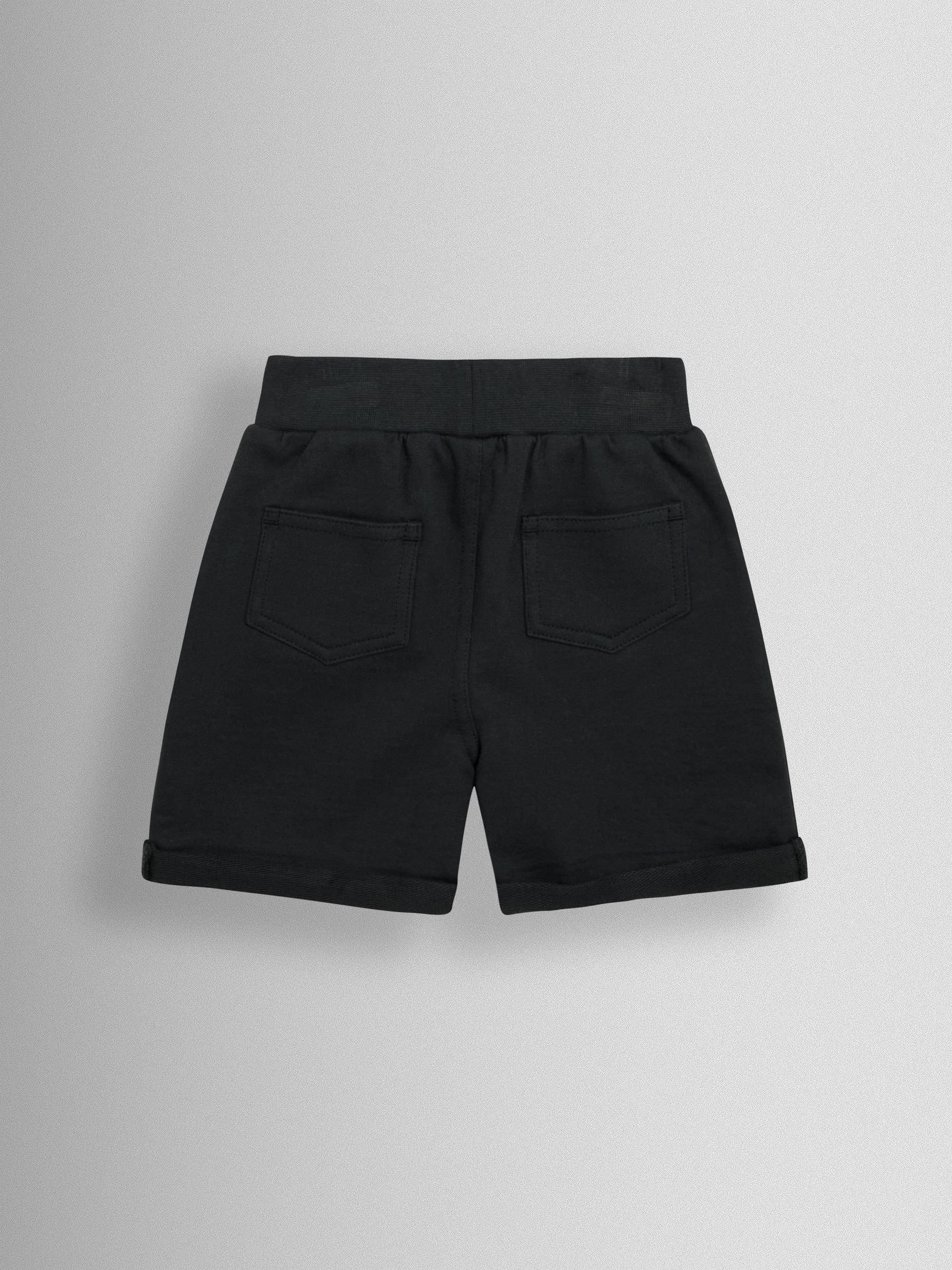 Dsiney Kidz - JoJo Maman Bébé Grey 2-Pack Jogger Shorts image 3