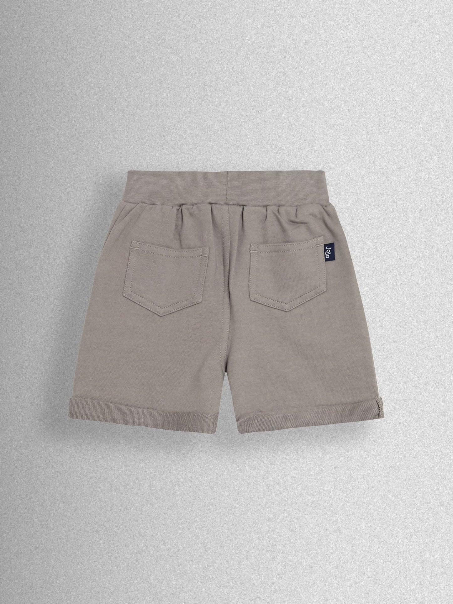 Dsiney Kidz - JoJo Maman Bébé Grey 2-Pack Jogger Shorts image 5
