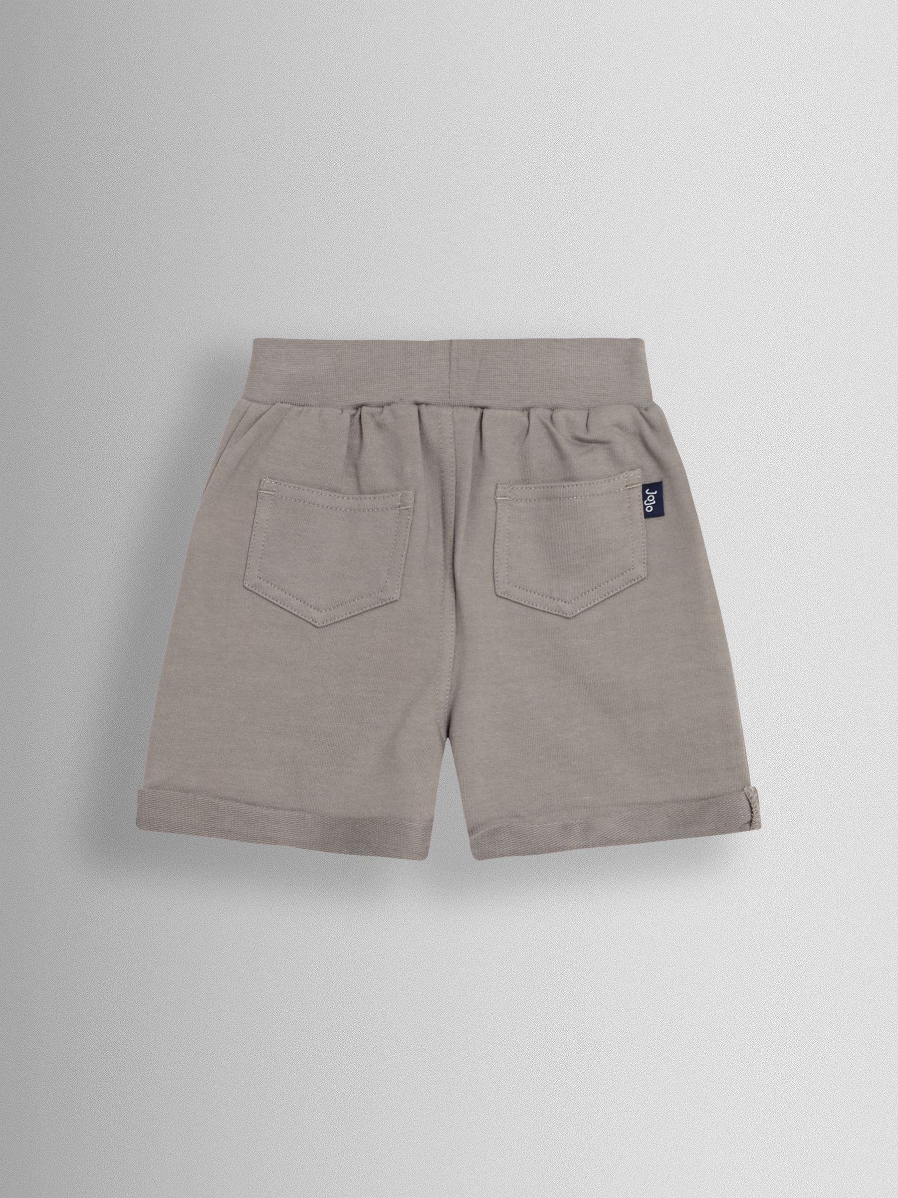 Dsiney Kidz - JoJo Maman Bébé Grey 2-Pack Jogger Shorts image 5