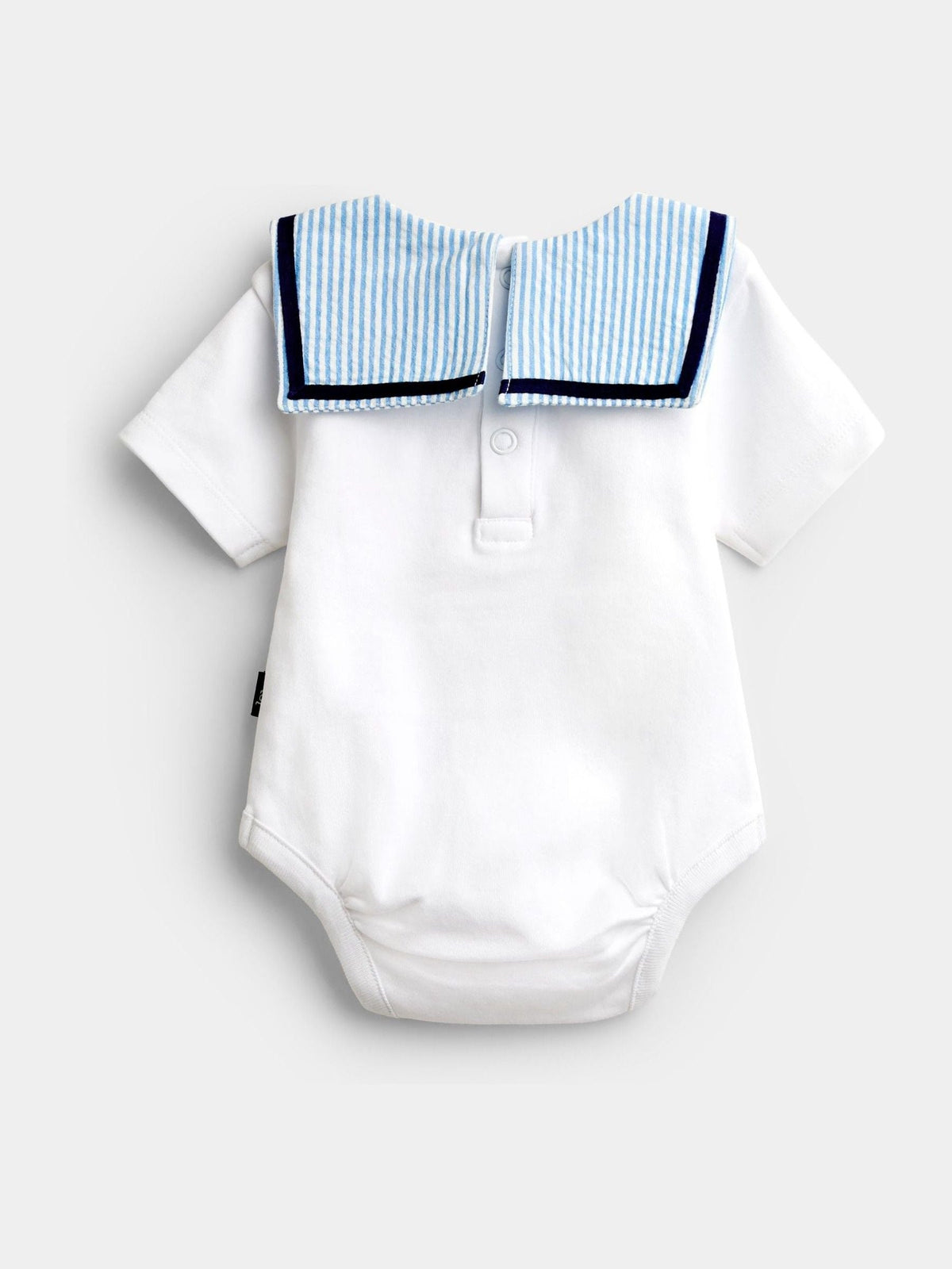 Dsiney Kidz - JoJo Maman Bébé White Sailor Collar Bodysuit image 2
