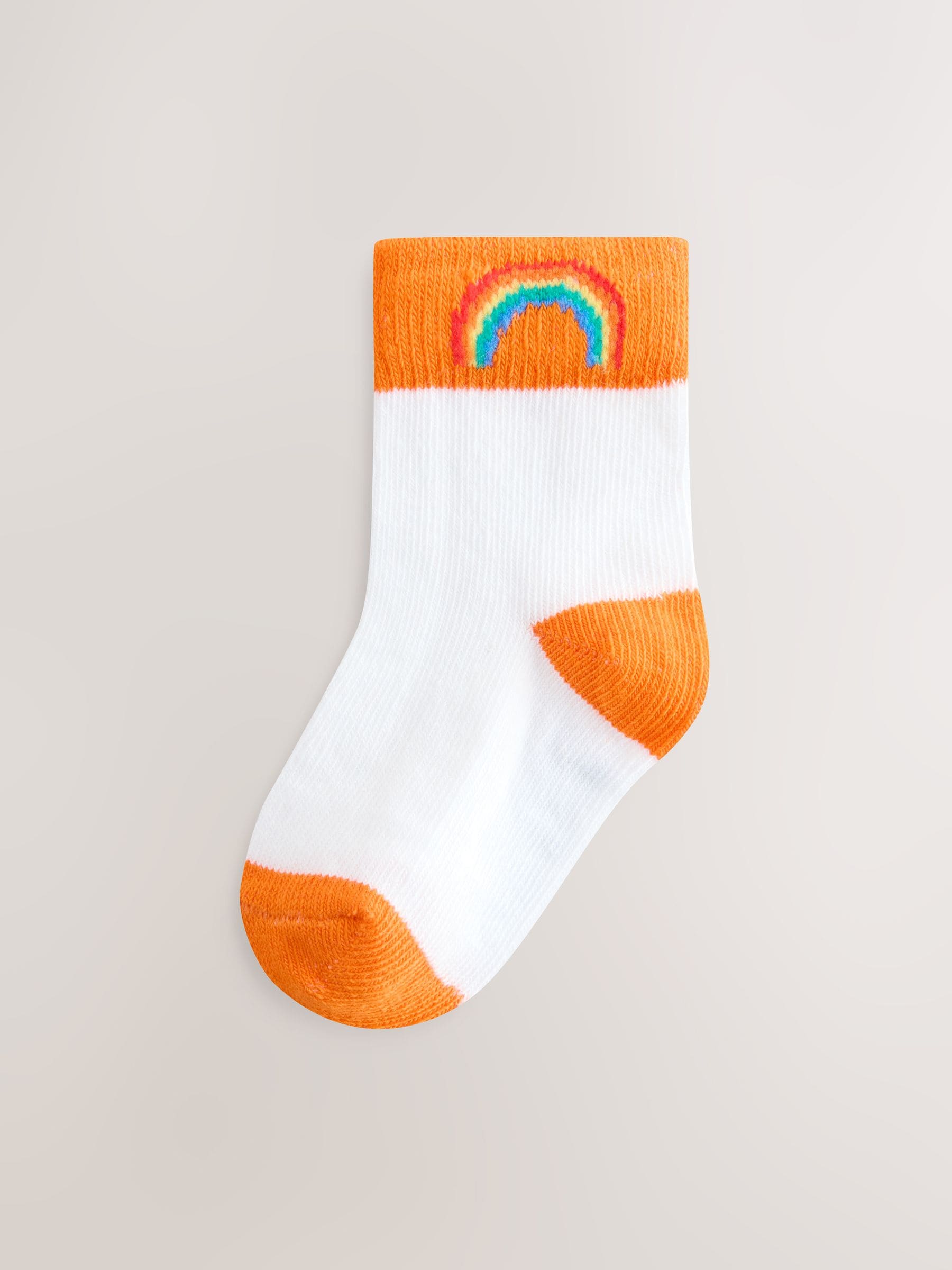 Little Bird by Jools Oliver White Socks Baby 5 Pack image 2