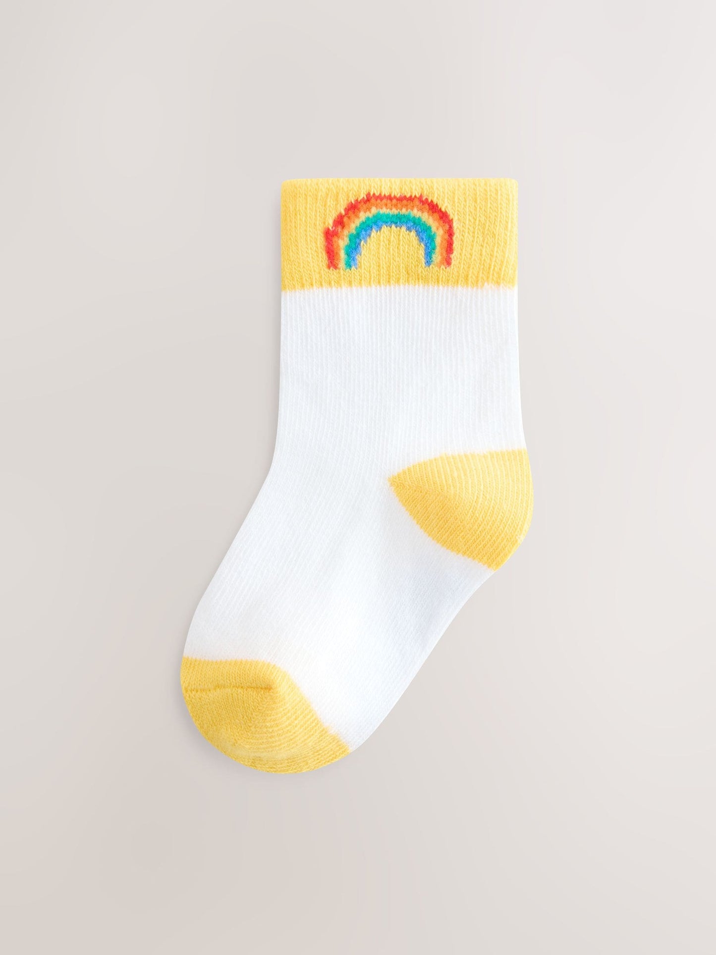 Little Bird by Jools Oliver White Socks Baby 5 Pack image 4