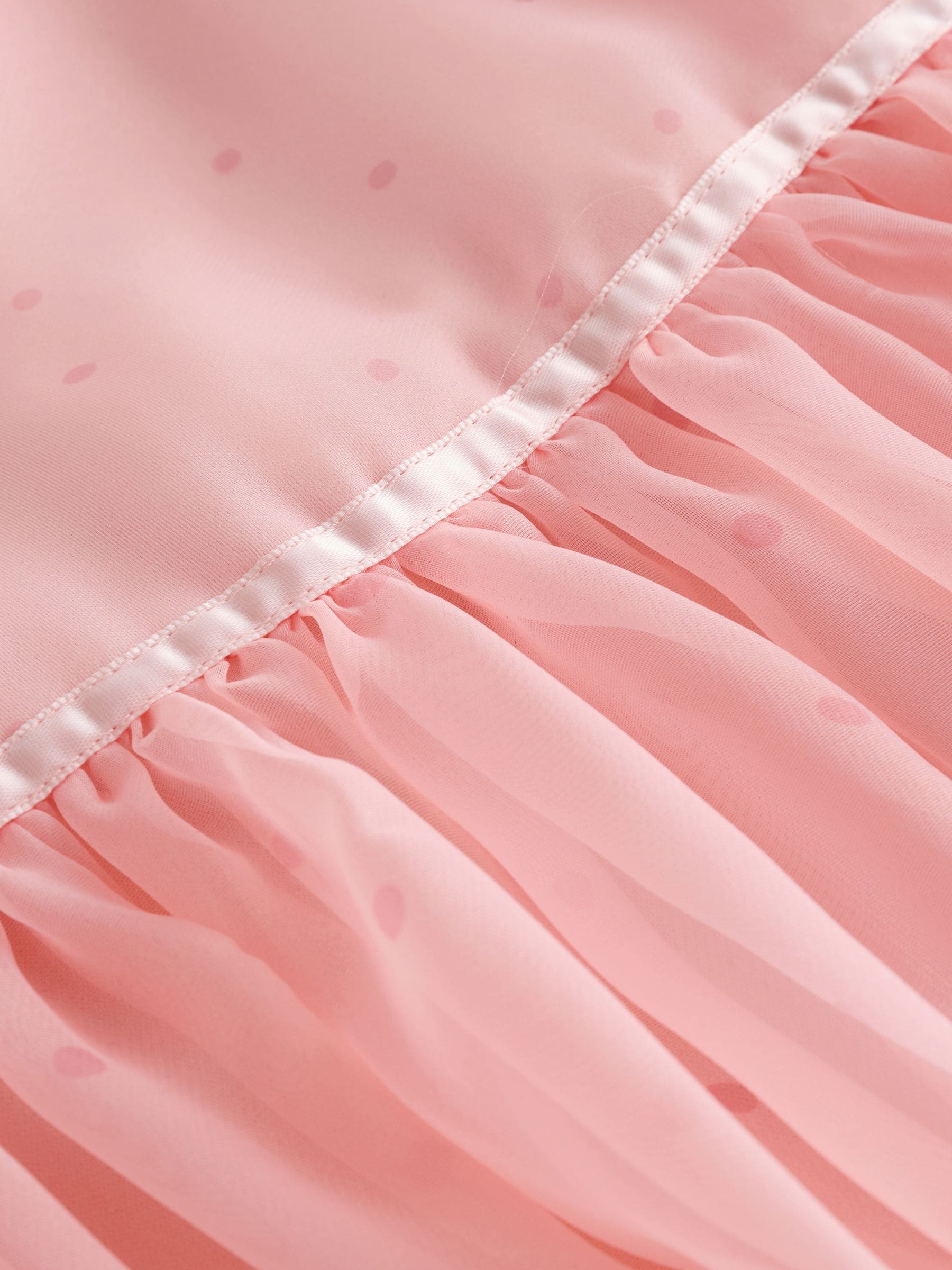 Pink Floral Sleeveless Occasion Dress (3-16yrs) image 10