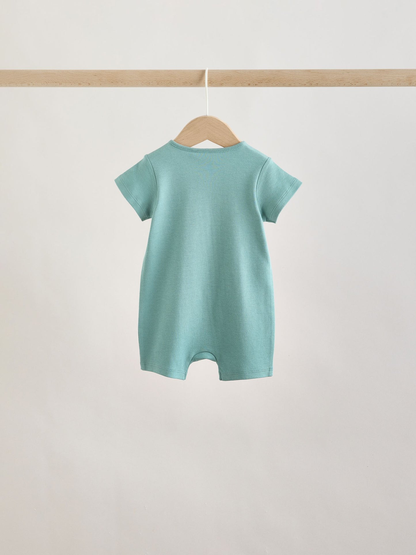 Green Two Way Zip Baby Rompers 3 Pack (0mths-3yrs) image 4