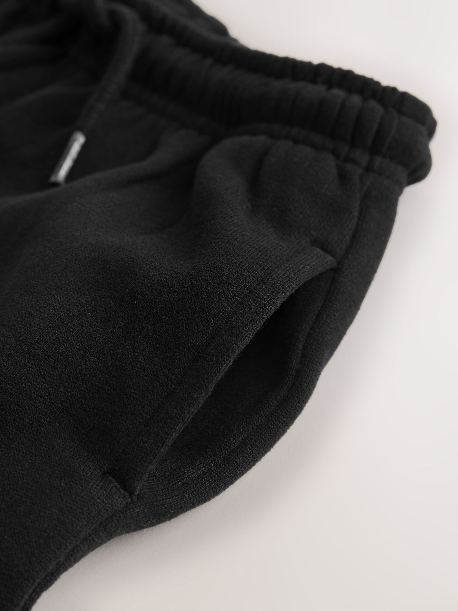 Black Wide Fit Soft Touch Jersey Joggers (3mths-7yrs) image 4